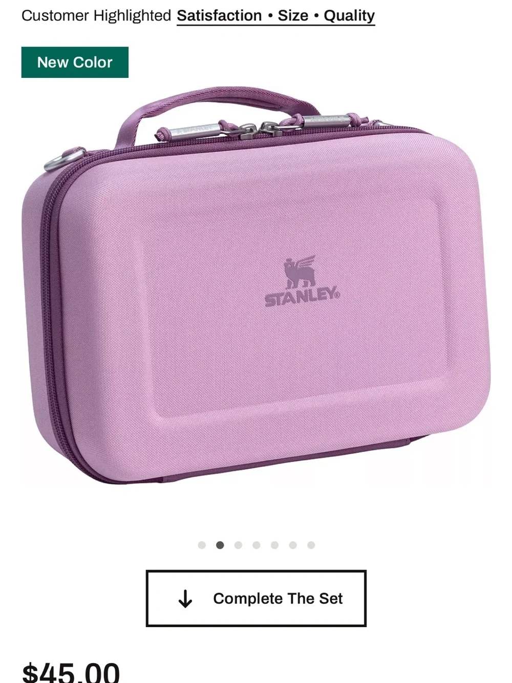 NEW WITH TAGS Stanley Lilac Mini  Lunchbox Cooler - Picture 6 of 10